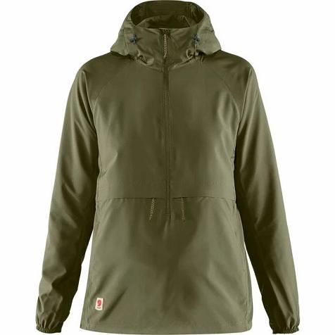 Fjallraven High Coast Anoraks Green Singapore For Women (SG-105401)